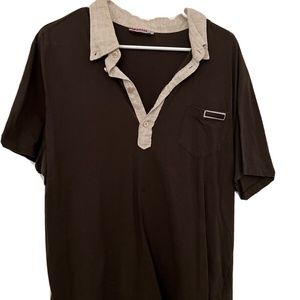 Prada Button Down Polo